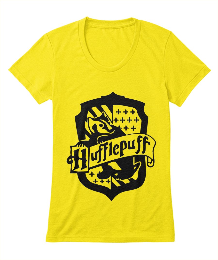 Camiseta Harry Potter Hufflepuff Cuello V