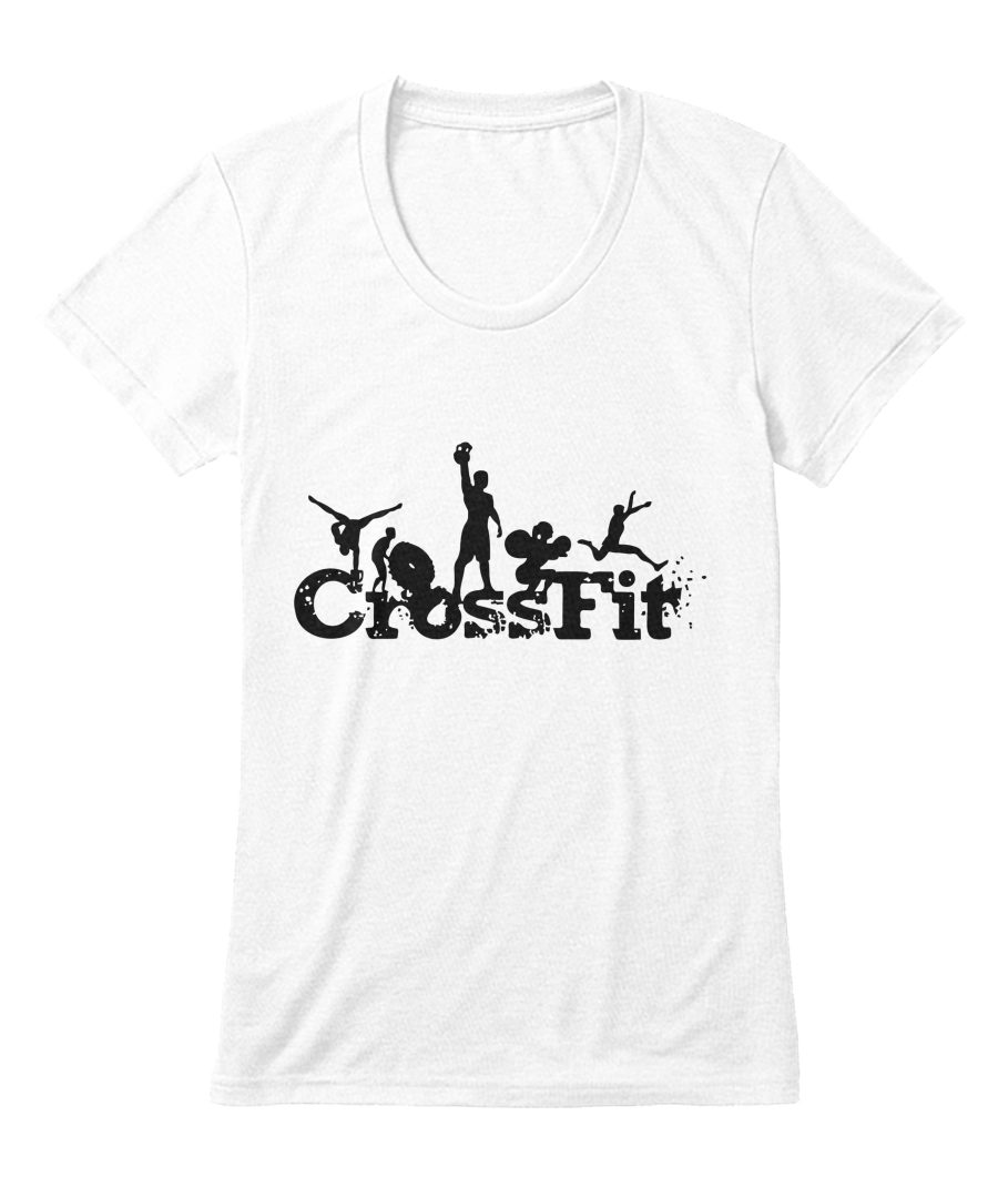 Camiseta crossfit Cuello V