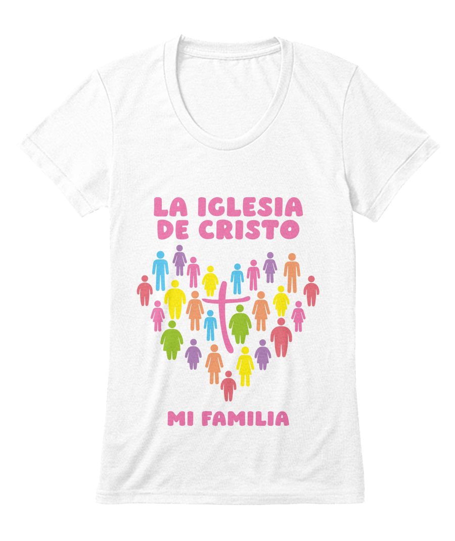 Camiseta cristiana - Iglesia Cuello V
