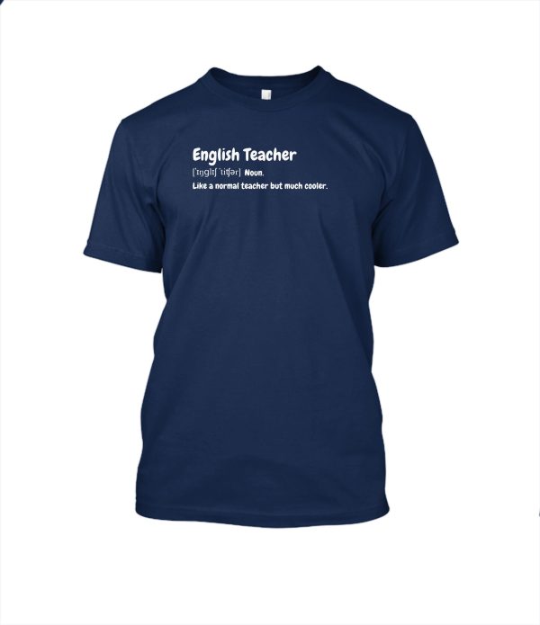 English Teacher Definition (Unisex)