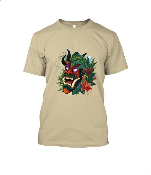 Mascara Tropical- T-Shirt Cuello redondo Unisex