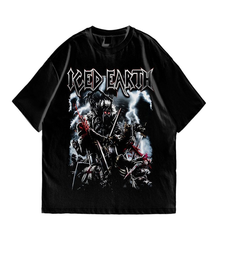 ICED EARTH Vigil Crusaders Oversize Unisex