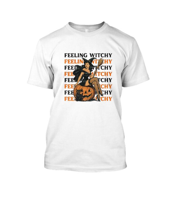 Bruja Retro T-Shirt Cuello redondo Unisex