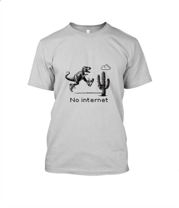 Juego T-Rex Sin Internet T-Shirt Cuello redondo Unisex