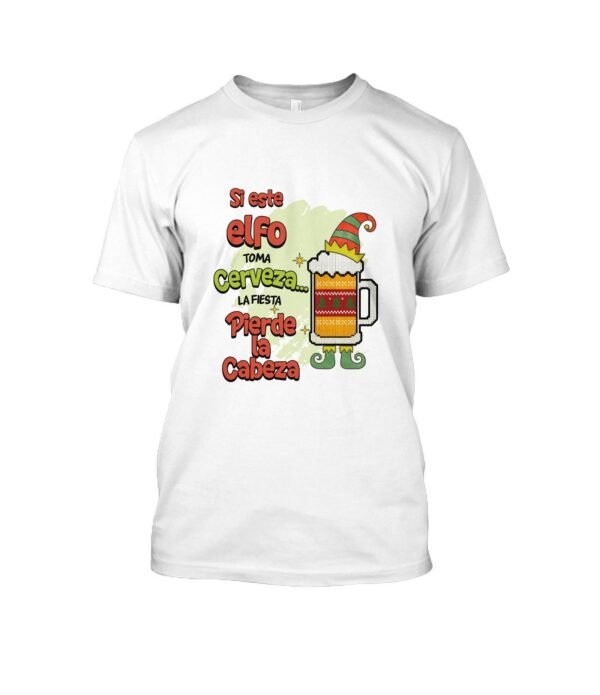 Elfo Cervecero - T-Shirt Cuello redondo Unisex