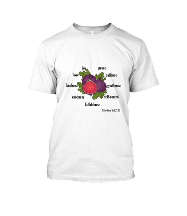 T-Shirt Cuello redondo Unisex Frutos del espíritu (Color)