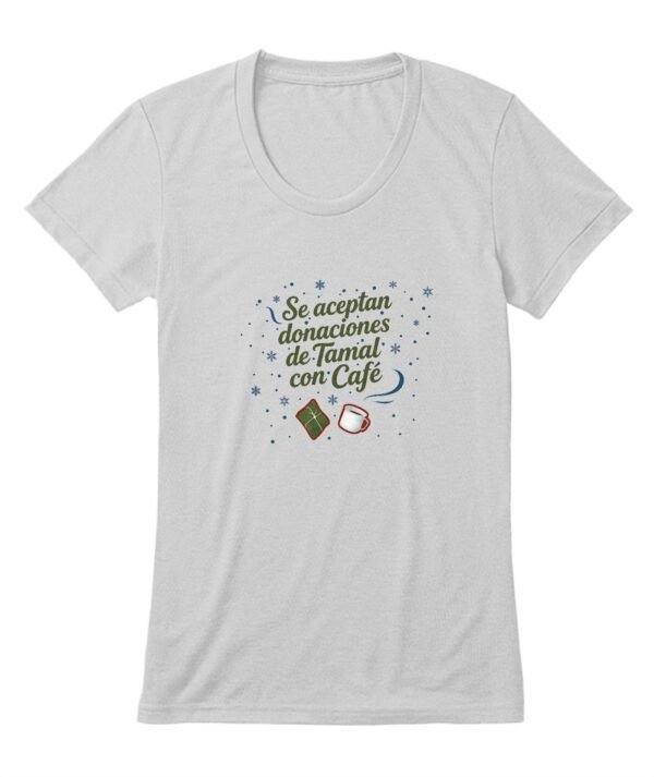 T-shirt Cuello V Mujer