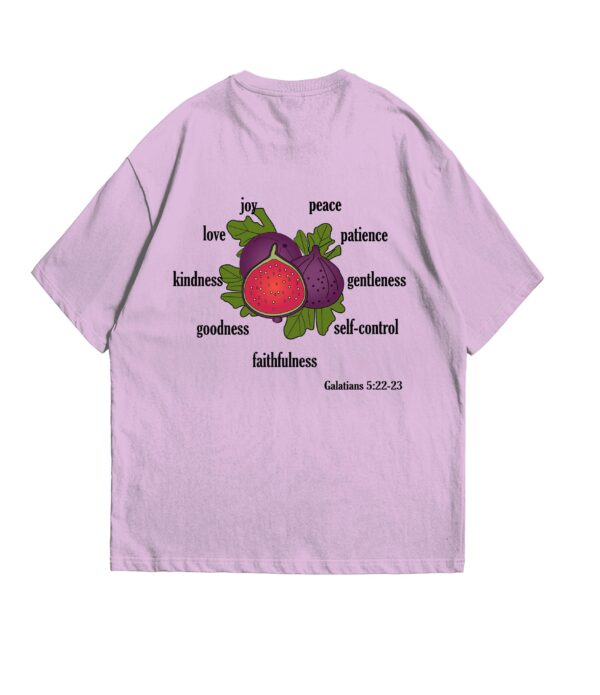 T-Shirt Oversize Unisex-Frutos del espíritu