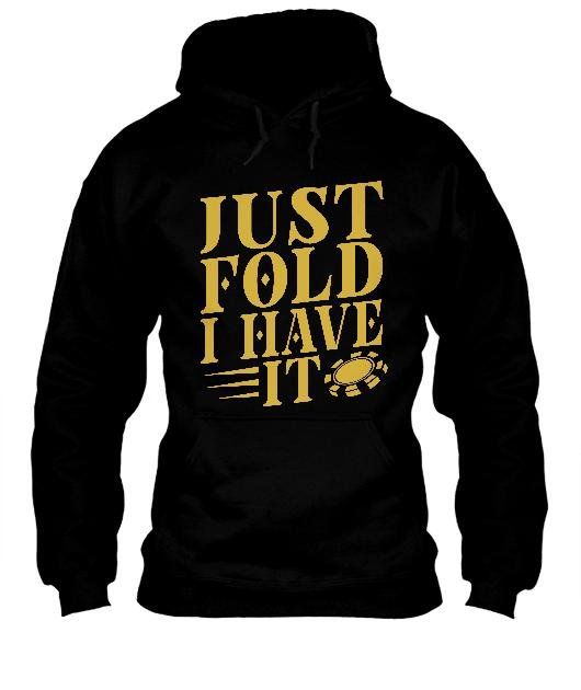 Hoodies POKER Unisex Heavy Blend "FOLDED"