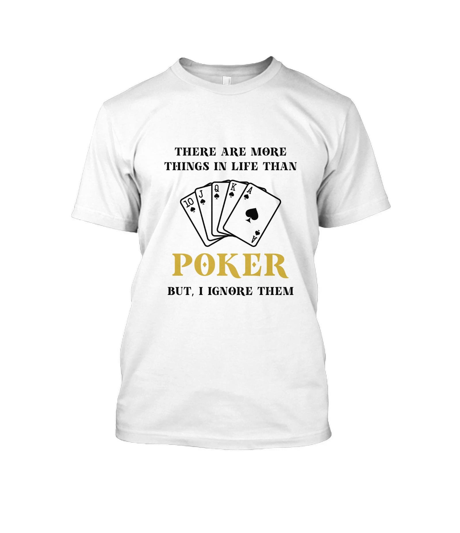CamisetaPOKER UNISEX "I IGNORE THEM"