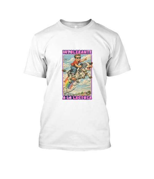 Intolerante a la Lactosa - Retro Cartoon