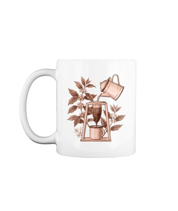 Café Chorreado en ilustración de estilo clásico