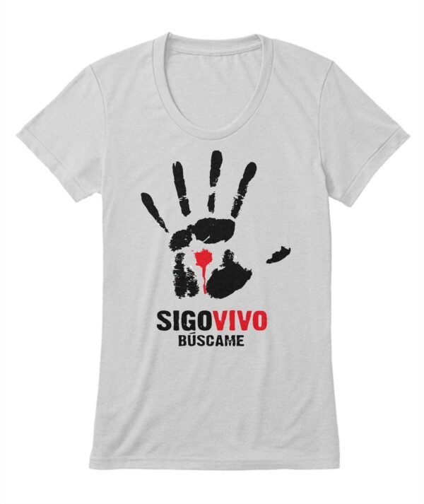 T-shirt Cuello V Mujer