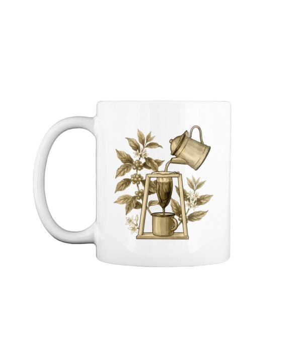 Café Chorreado en ilustración de estilo clásico