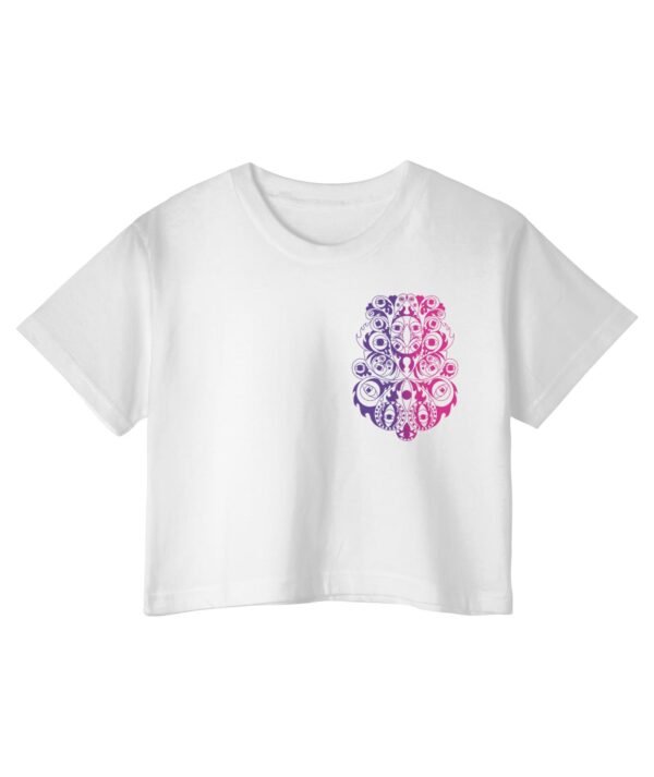 Dopamine-Crop top-Totem-Multicolor-Azul-Morado
